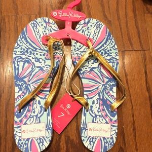 Lilly pulitzer flip flops